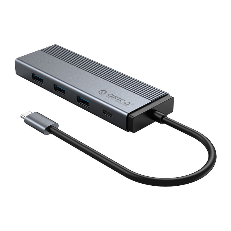 orico-5-port-type-c-4-x-usb3.0|1-x-pd100w-|docking-station---grey-4-image