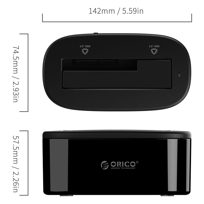 orico-1-bay-usb3.0-2.5"-/-3.5"-hdd|ssd-vertical-dock---black-3-image