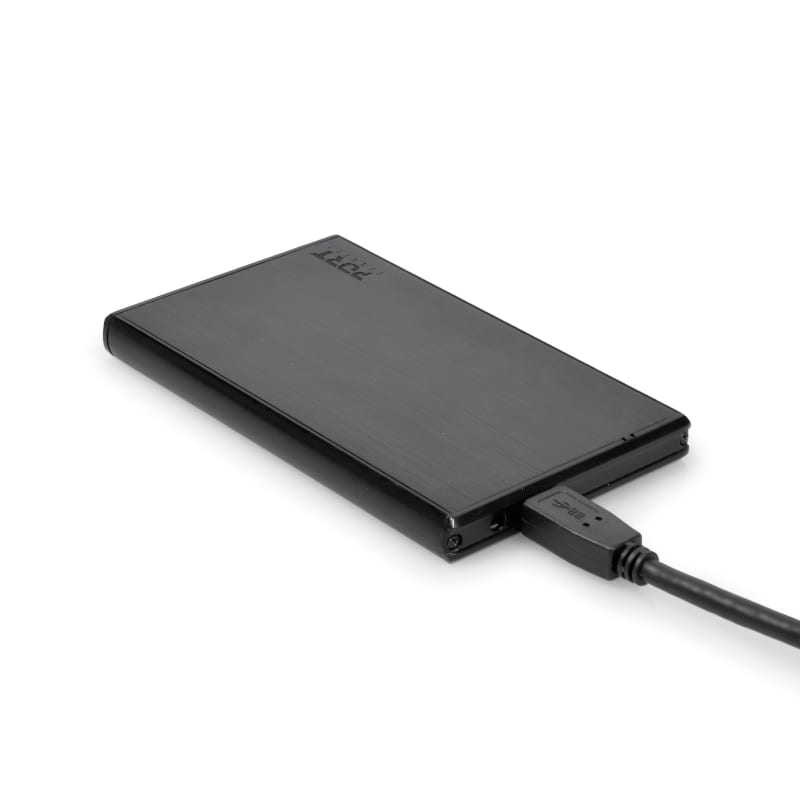 port-connect-2.5"-usb3.0-external-hdd-enclosure-black-1-image