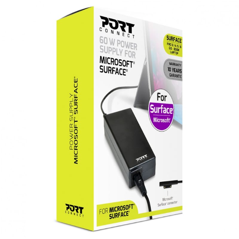 port-connect-60w-for-microsoft-surface-adapter---black-1-image