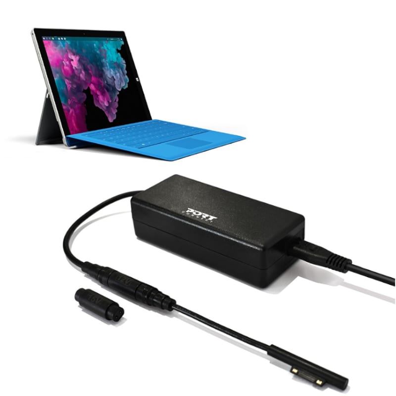 port-connect-60w-for-microsoft-surface-adapter---black-2-image