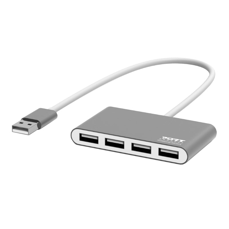 port-usb2.0-to-4-x-usb2.0-480mbps-4-port-hub---silver-1-image