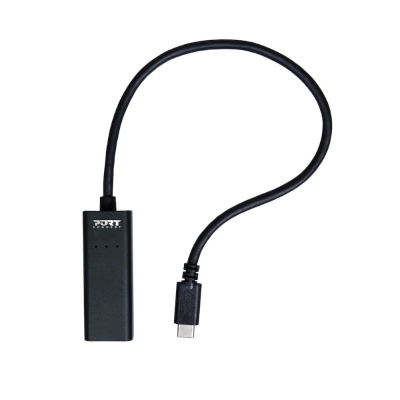 port-usb-type-c-to-rj45-5gbps-30cm-adapter---black-4-image