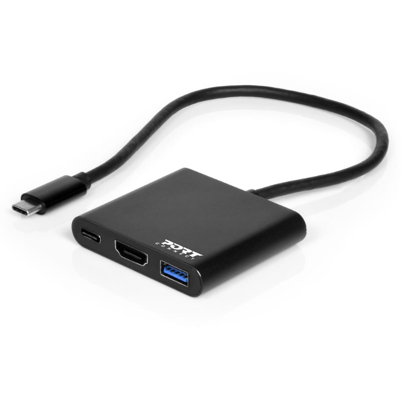 port-usb-type-c-to-1-x-hdmi|1-x-usb3.0|1-x-type-c-60w-pd-dock---black-2-image