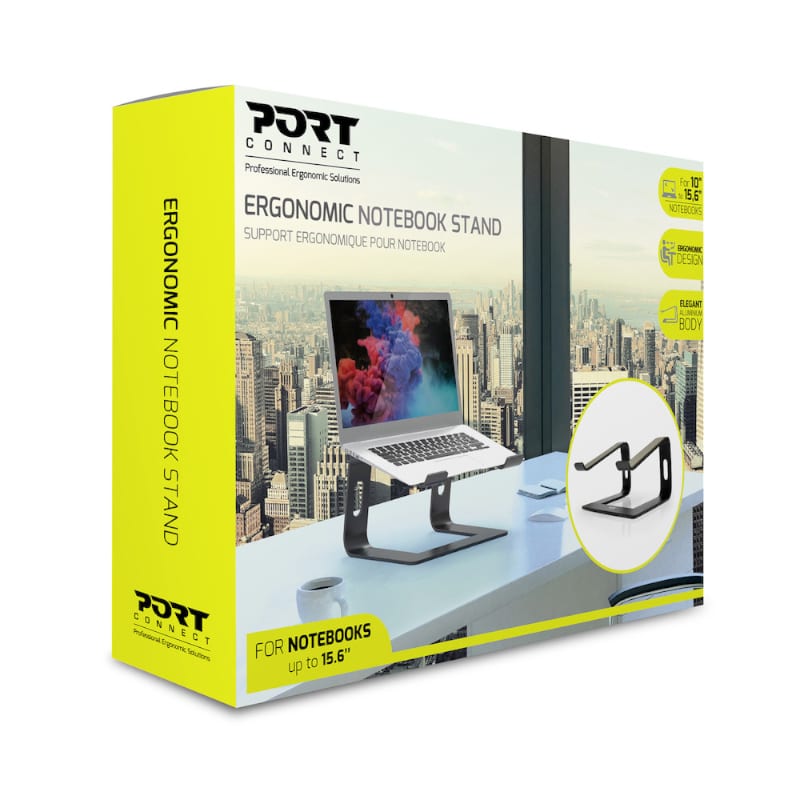 port-connect-ergonomic-10-15.6"-aluminium-notebook-stand-6-image