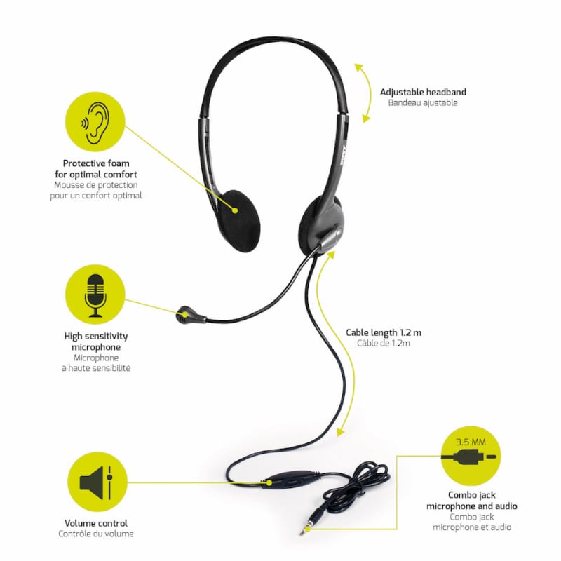 port-stereo-headset-with-mic-with-1.2m-cable|1-x-3.5mm|volume-controller---black-5-image