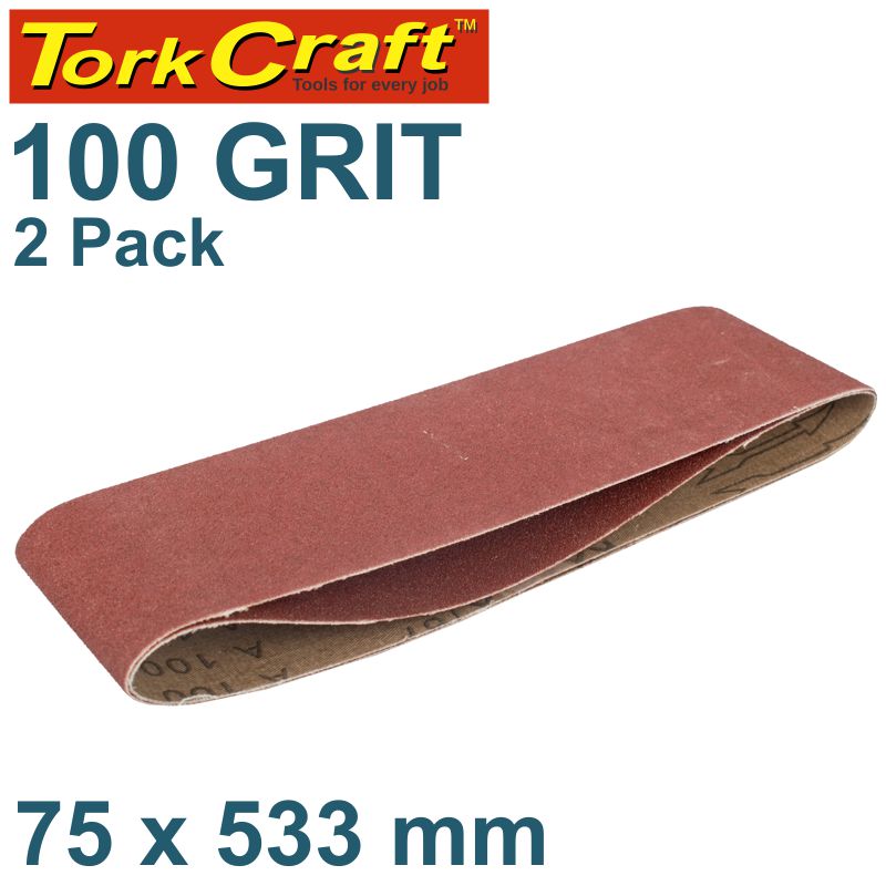 tork-craft-sanding-belt-75-x-533mm-100grit-2/pack-abr09100-2