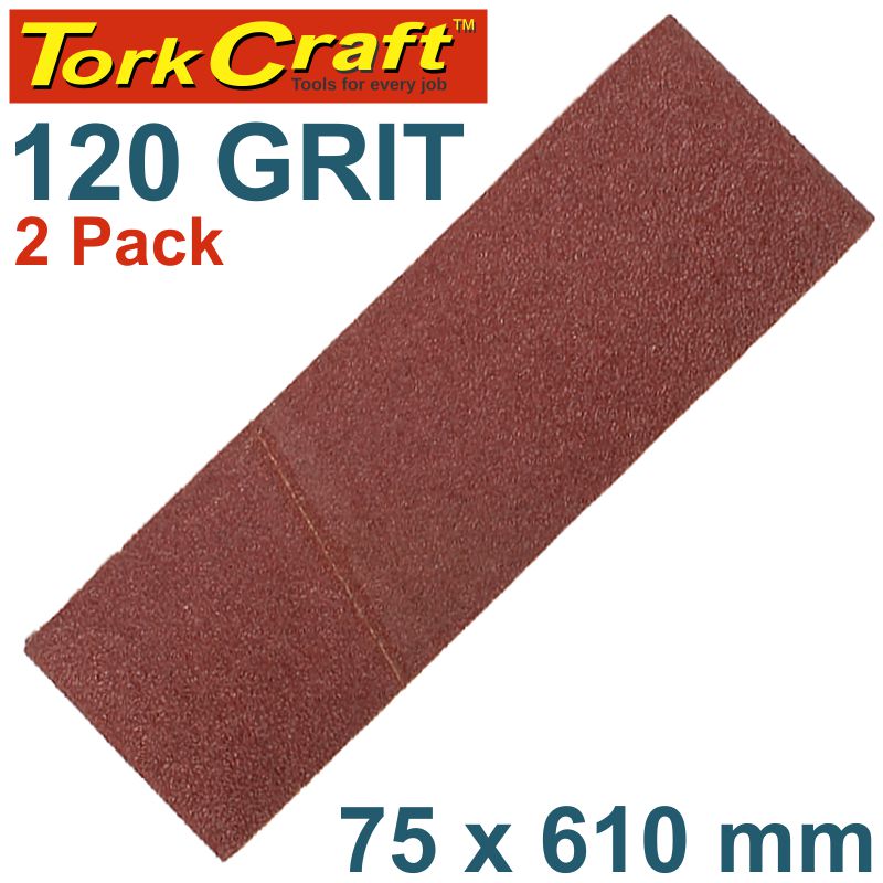 tork-craft-sanding-belt-75-x-610mm-120grit-2/pack-abr12120-2