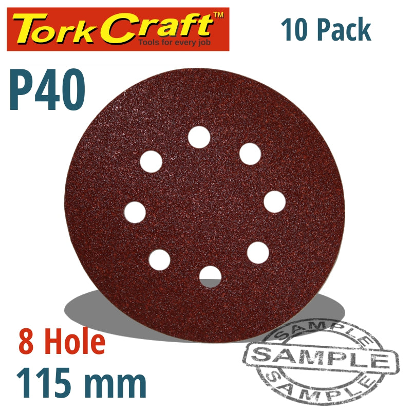 tork-craft-sanding-disc-115mm-40-grit-with-holes-10/pk-hook-and-loop-abr30040-1