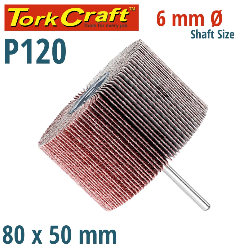 tork-craft-flap-wheel-80-x-30-x-6mm-shaft-120-grit-per-each-(7-per-box)-abrf8030120-1