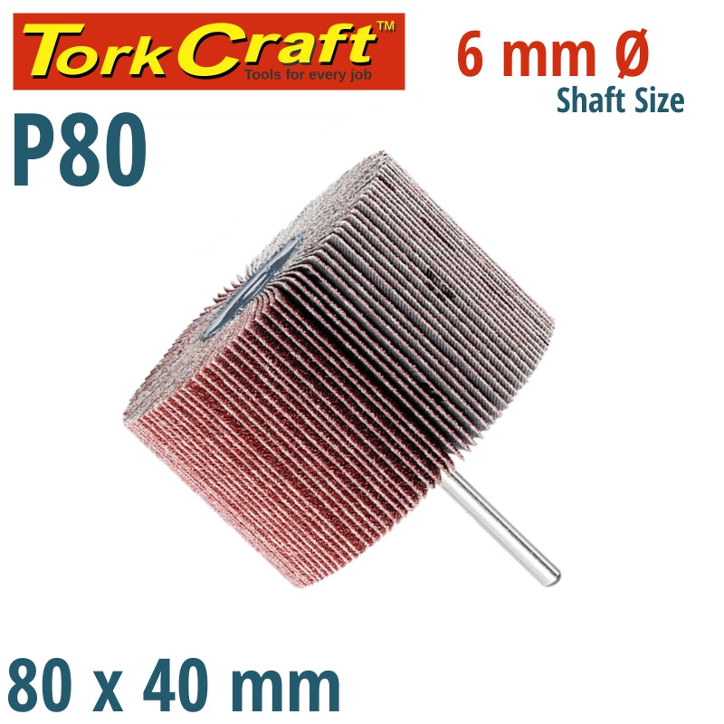 tork-craft-flap-wheel-80-x-40-x-6mm-shaft-80-grit-per-each-(6-per-box)-abrf804080-1