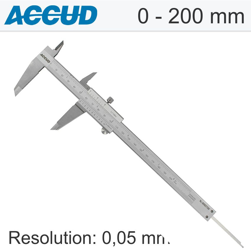 accud-vernier-caliper-200mm-0.05mm-acc.-din862-0.05mm-grad.-s/steel-ac120-008-14-3