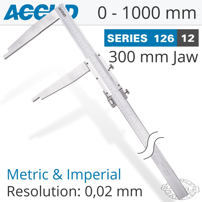 accud-vernier-caliper-1000mm-0.11mm-acc.-300mm-0.02mm-grad-s/steel-ac126-040-12-1