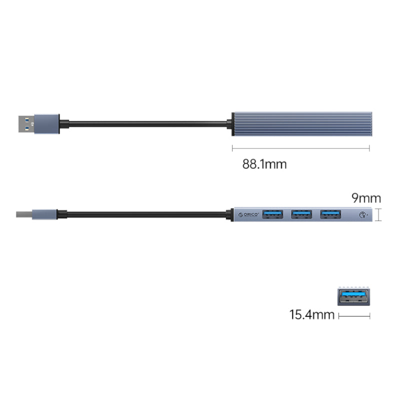orico-4-port-hub-|-1x-usb-3.0-|-3x-usb-2.0-|-15cm-2-image
