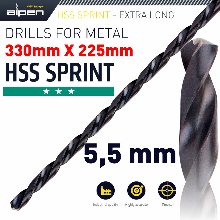 alpen-hss-drill-bit-5.5mm-330x225mm-extra-long-alp121055-1