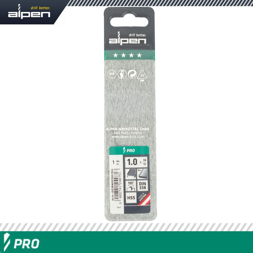 alpen-alpen-pro-hss-1mm-drill-din-338-rn-135-split-point-plastic-wallet--(1-alp1840010-3