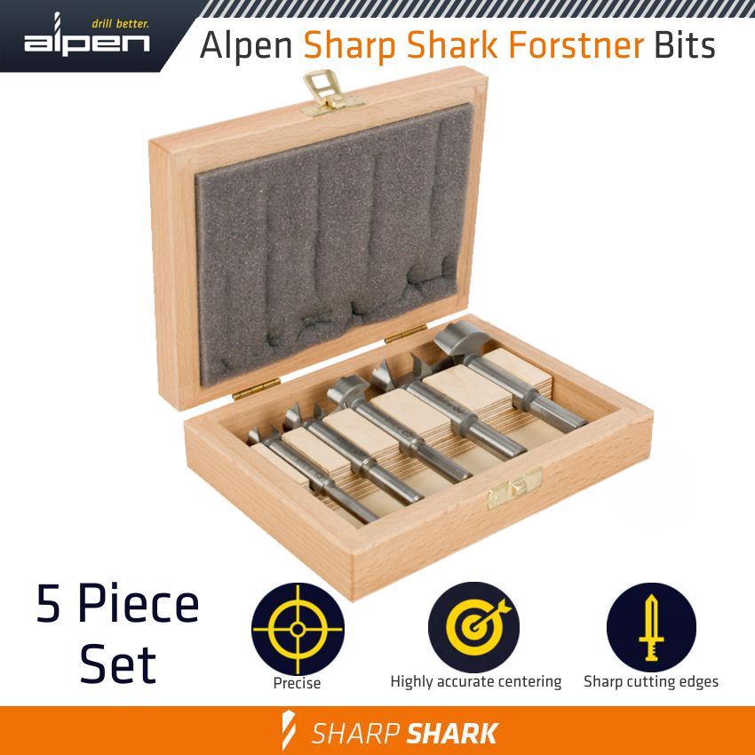 alpen-set-forstner-drill-bit-sharp-shark-5-tlg.15--20--25--30--35-alp23900005-3