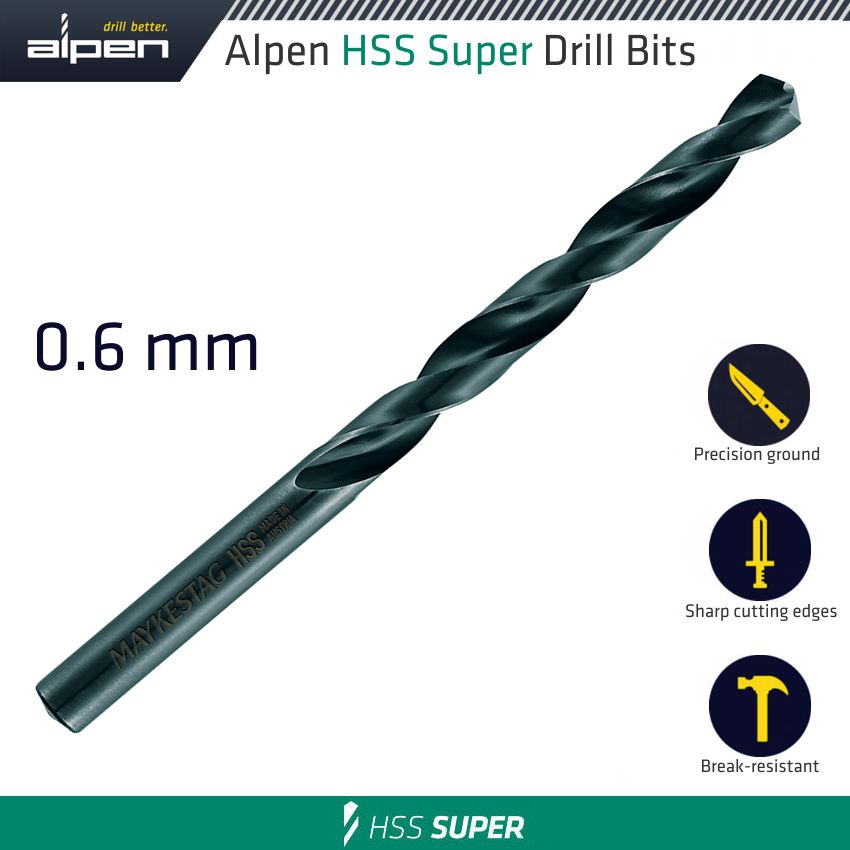 alpen-hss-super-drill-bit-0.6mm-bulk-alp6010006-1