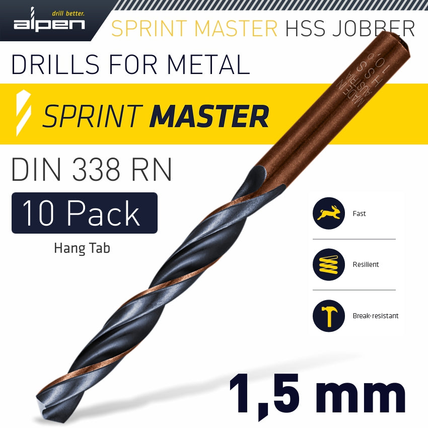 alpen-hss-sprint-master-1.5mm-10-pack-hang-tag-din-338-alpen-drill-bits-alp6310015-1