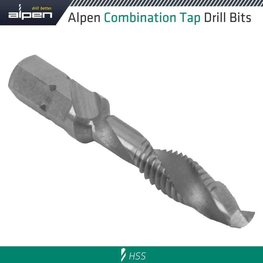 alpen-alpen-combination-tap-plw-m6-1/4'-shank-alp703006-3