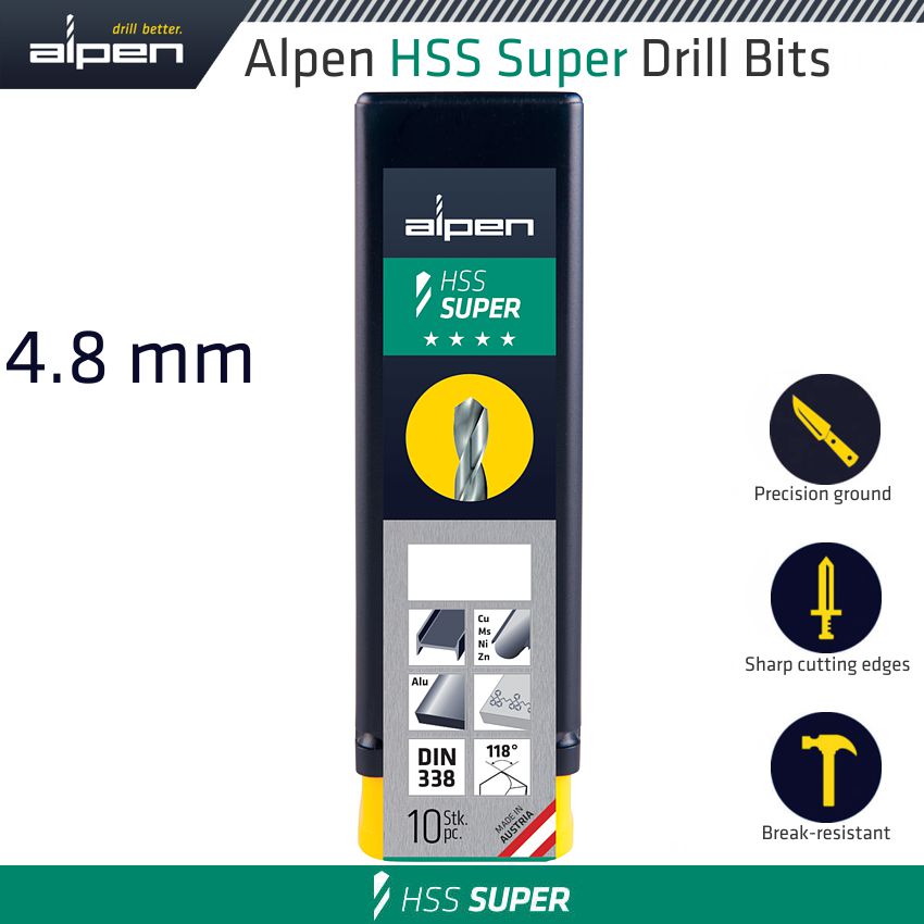 alpen-hss-super-drill-bit-4.8mm-bulk-alp951049-3