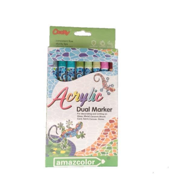 Acrylic Dual Markers 8pc