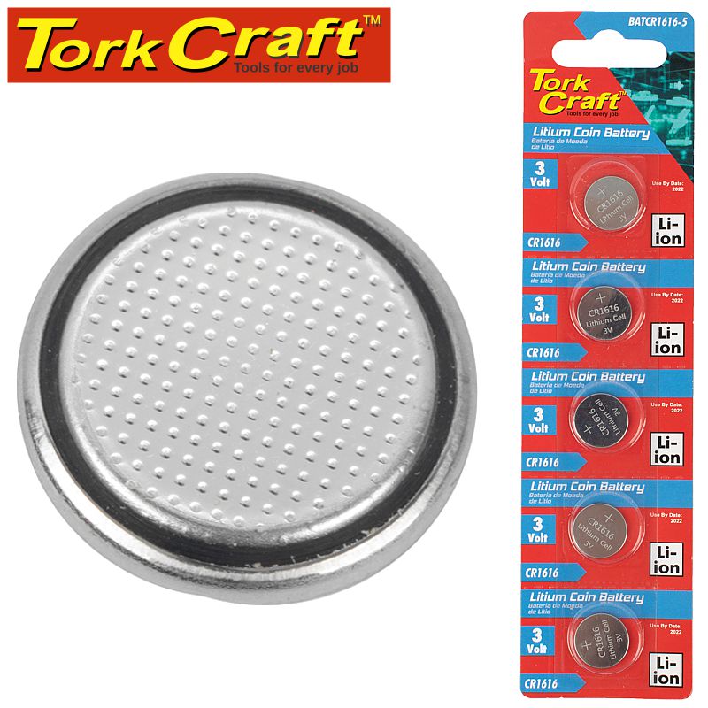 tork-craft-battery-coin-cr1616-3v-lithium-coin-x5-pack-(moq-20)-batcr1616-5-1