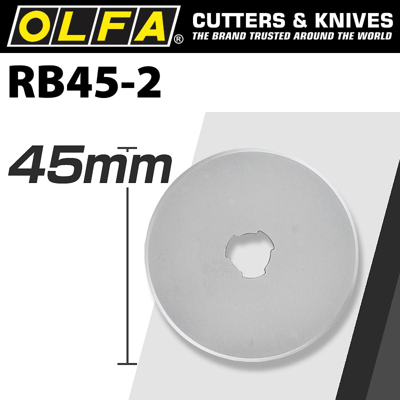 olfa-olfa-blades-rotary-rb45-2-2/pack-45mm-bla-rb45-2-1