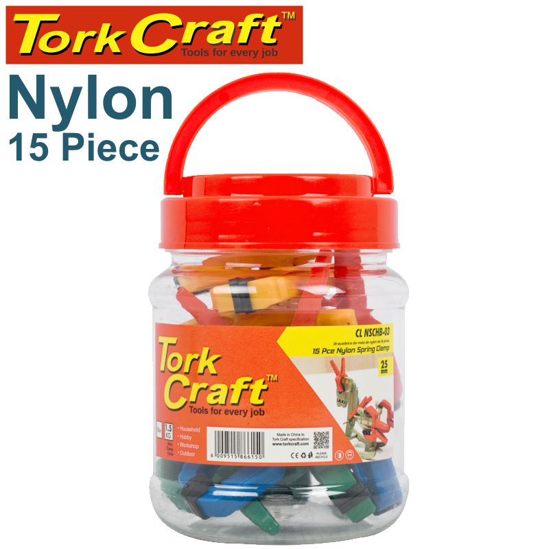 tork-craft-clamp-spring-nylon-25mm-15pce-plastic-jar-various-colours-cl-nschb-03-8
