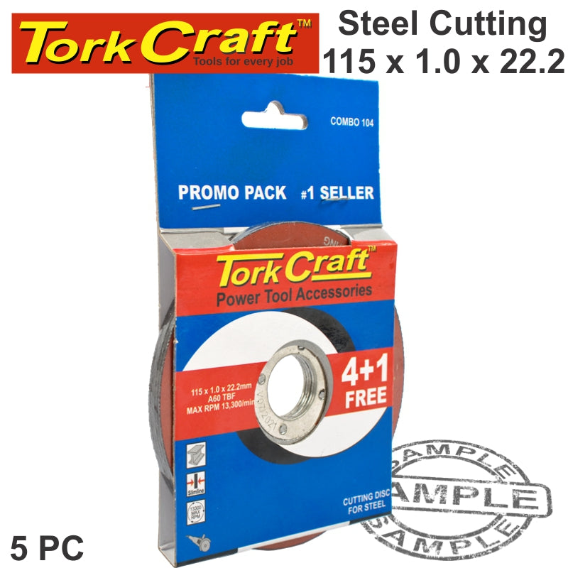tork-craft-4-+-1-free-cutting-disc-steel-115-x-1.0-x-22.2mm-combo-104-3