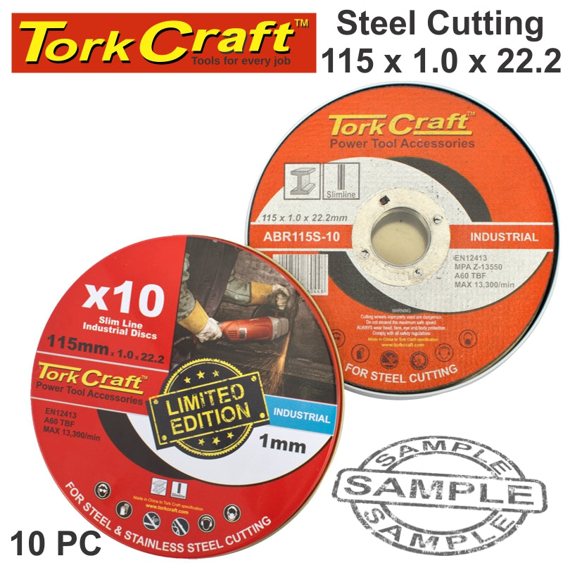 tork-craft-cutting-disc-ind.-metal-115-x-1.0-x-22.2-mm-10pce-tin-case-combo-110-5
