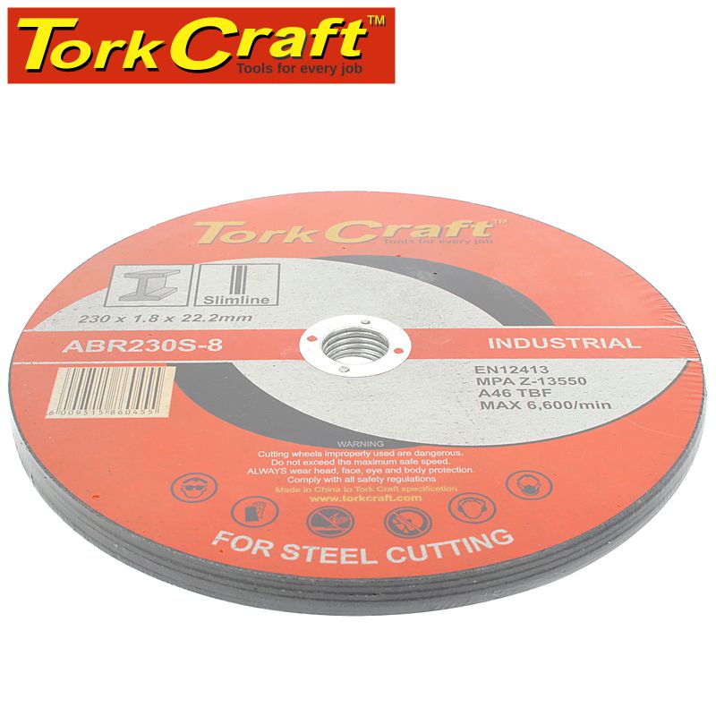 tork-craft-5+-1-cutting-disc-ind.-metal-230-x-1.8-x-22.2-mm-tin-case-combo-160-6