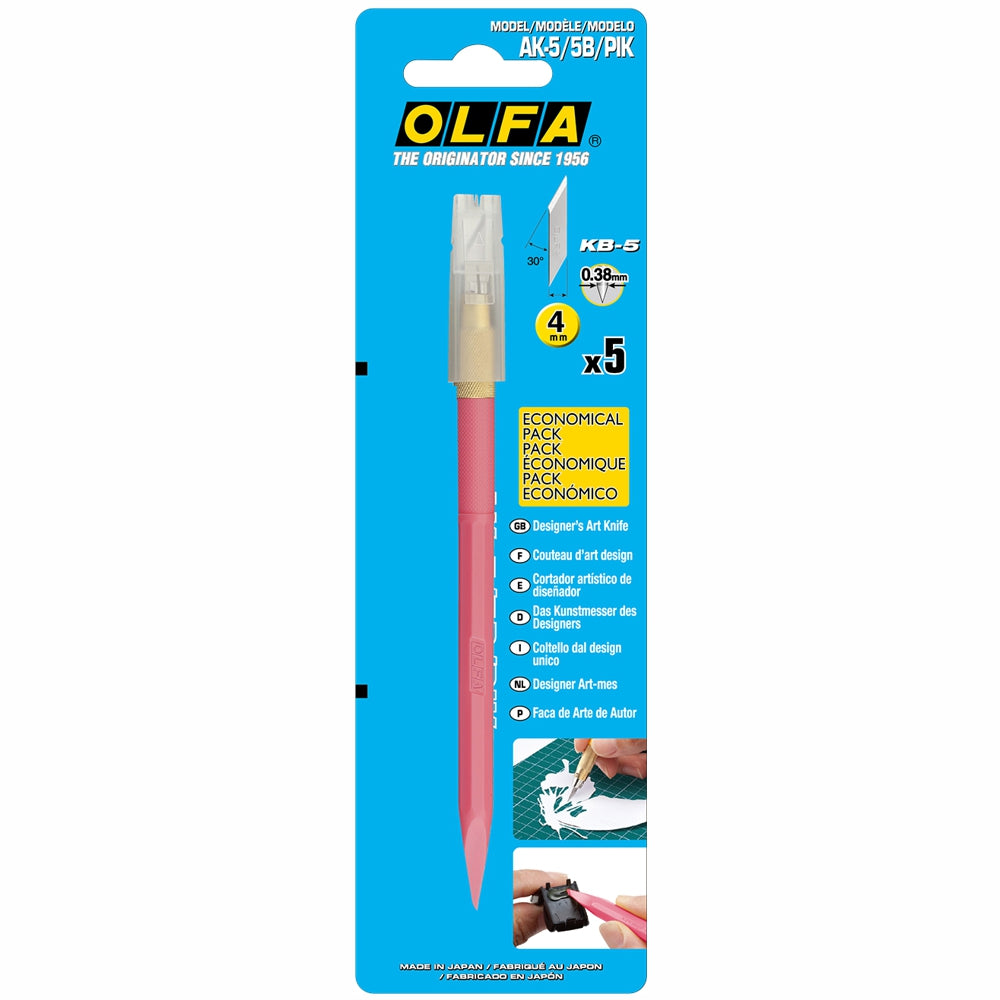olfa-olfa-designers-art-knife-pink-with-4mm-blades-ctr-ak-5-5b-pik-3