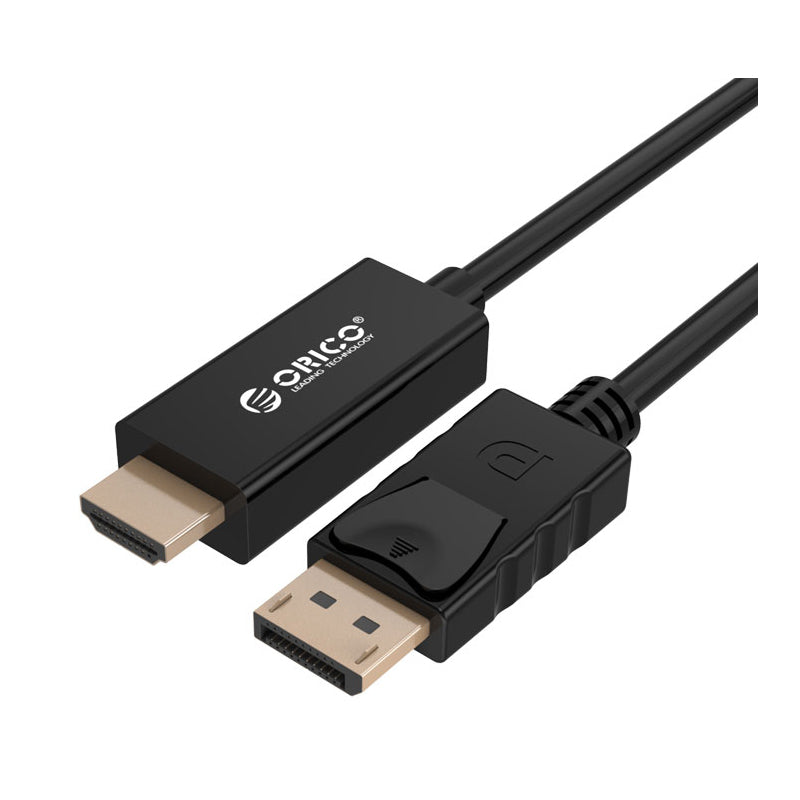 orico-display-port-to-hdmi-cable-|-resolution-supported-1920-x1200-|-1.8m---black-1-image