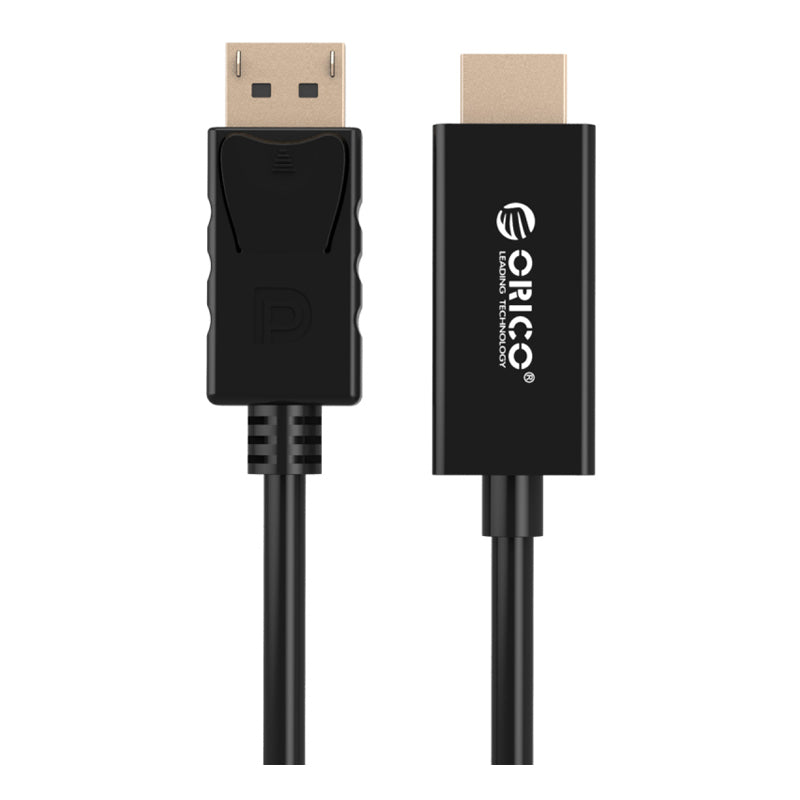 orico-display-port-to-hdmi-cable-|-resolution-supported-1920-x1200-|-1.8m---black-2-image