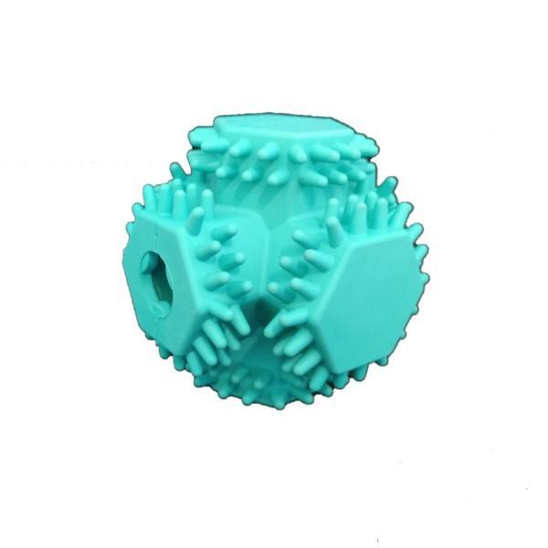 Durable Dog Spikey Chew Treat Toy - Green - 4aPet