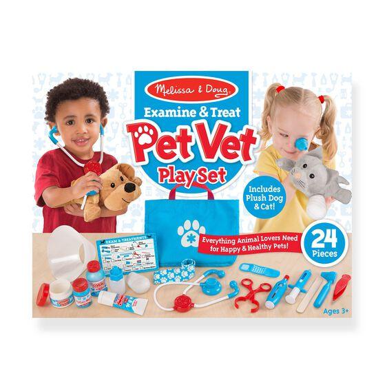 Melissa & Doug Examine & Treat Pet Vet Play Set (Pre-Order)