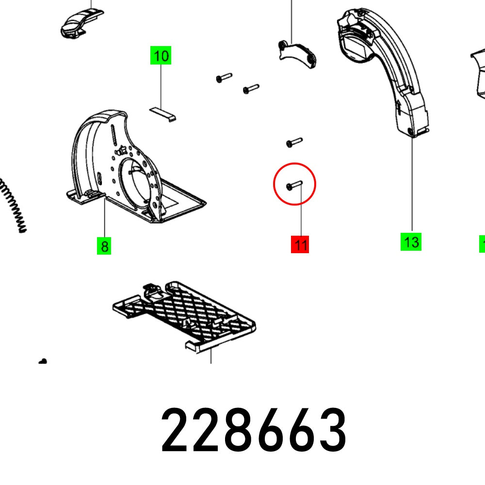 festool-oval-head-screw-pt-3,5x16-kt15-fes228663-1