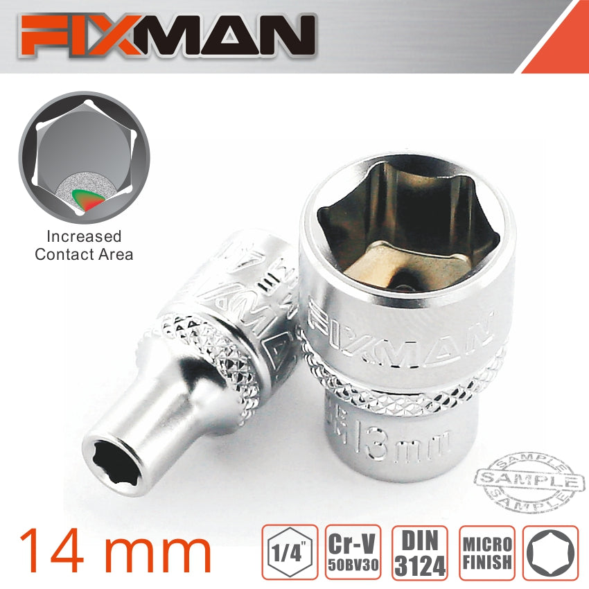 fixman-fixman-1/4'-drive-hex-socket-14mm-fix-h0113m-1