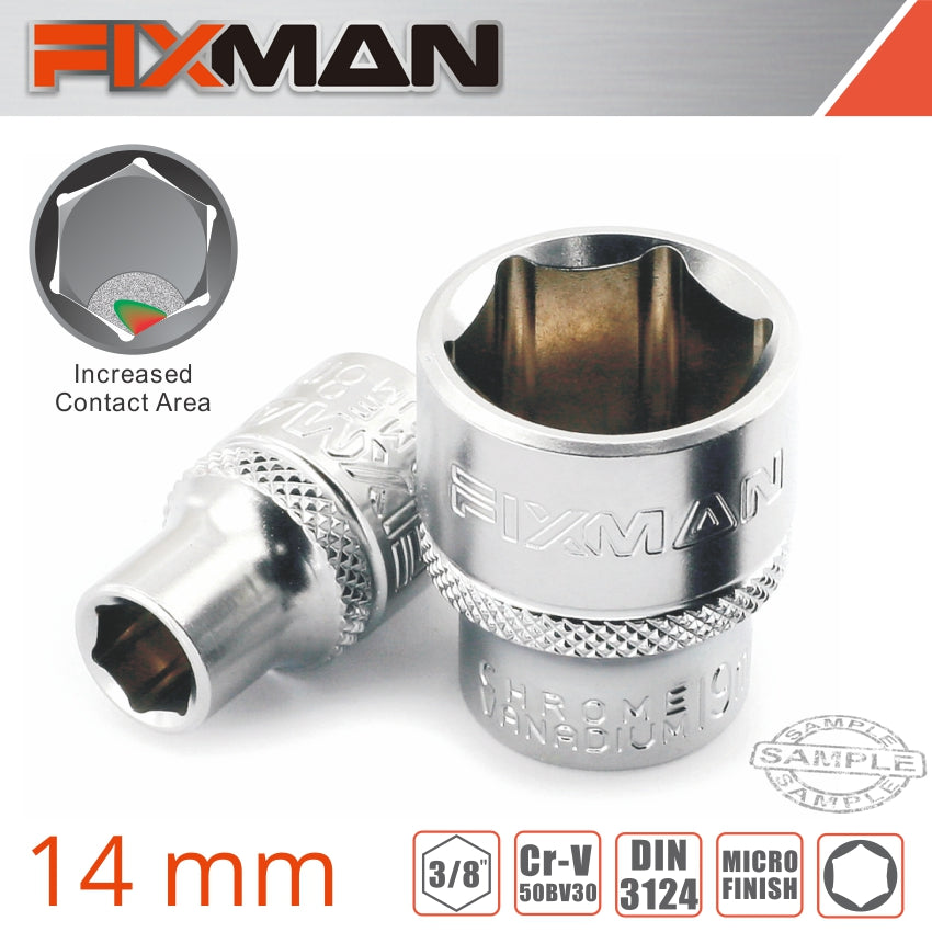 fixman-fixman-3/8'-drive-hex-socket-14mm-fix-h0207m-1