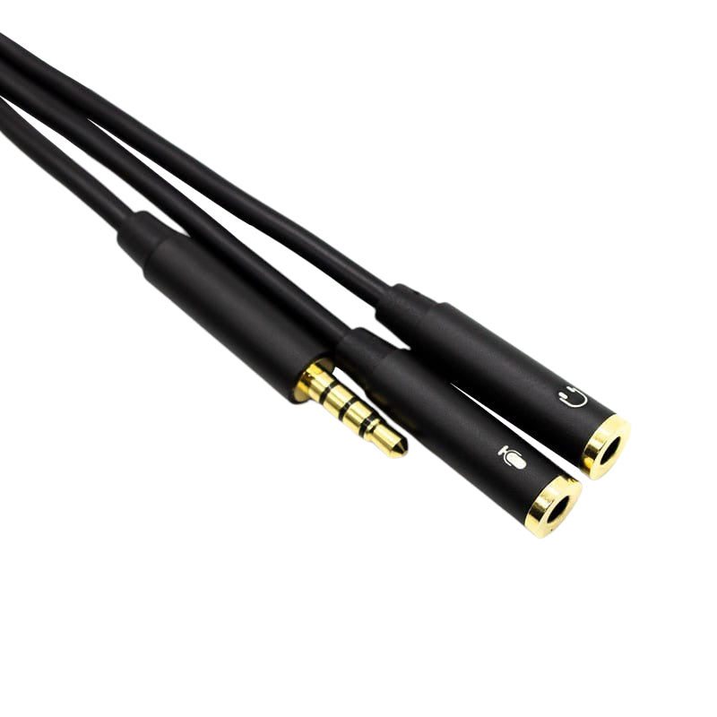 gizzu-audio-1-x-3.5mm-(male)-to-1-x-3.5mm-(female)-mic-+-1-x-3.5mm-(female)-headset-jack-adapter-cable-1-image