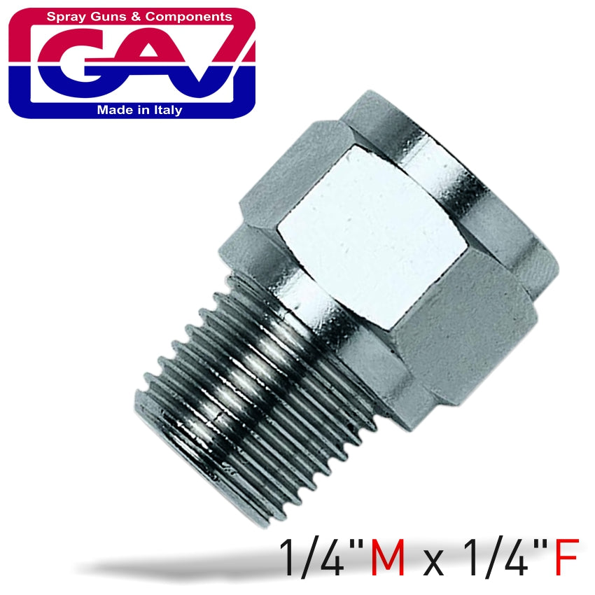 gav-taper-reducer-bush-1/4-x-1/4-m/f-gav1215-4-1