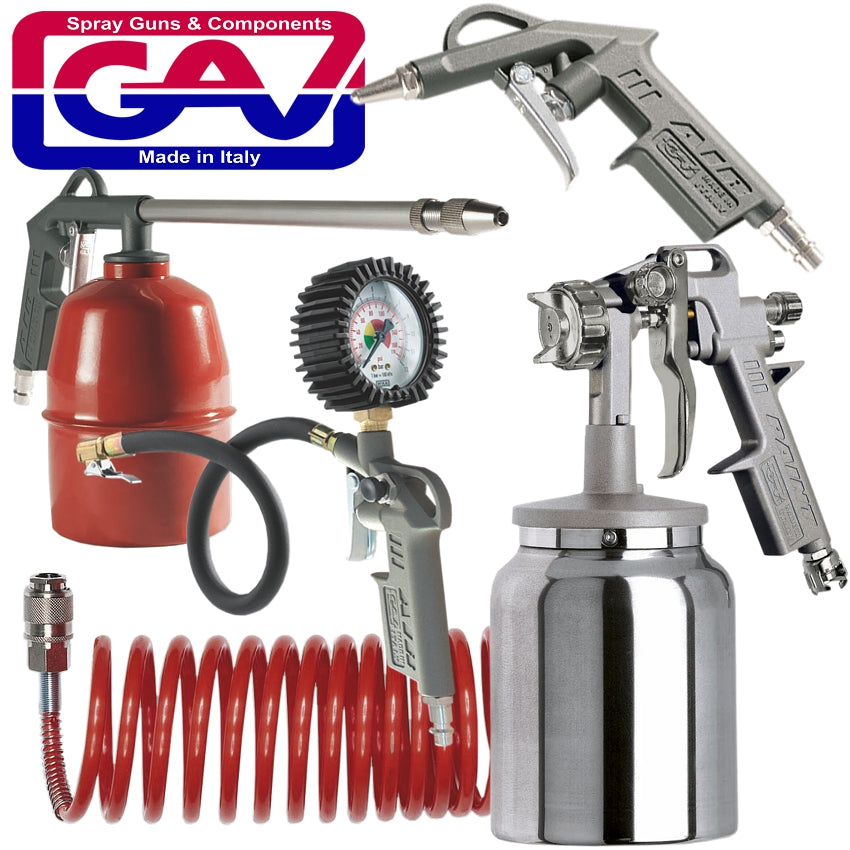 gav-spray-gun-kit-5piece-w/162b-gav-kit-italia-1