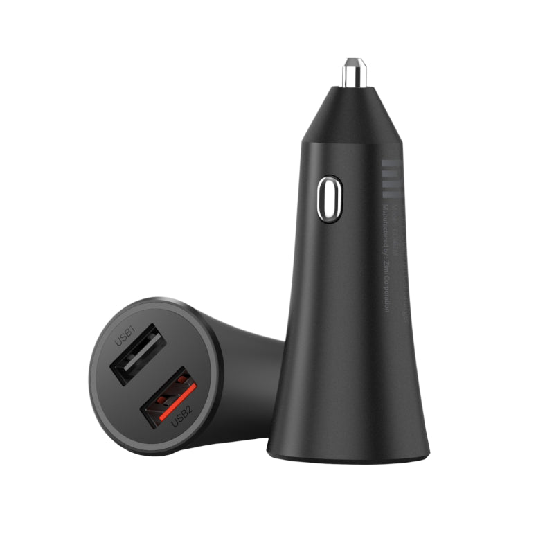 xiaomi-37w-dual-port-car-charger---black-3-image