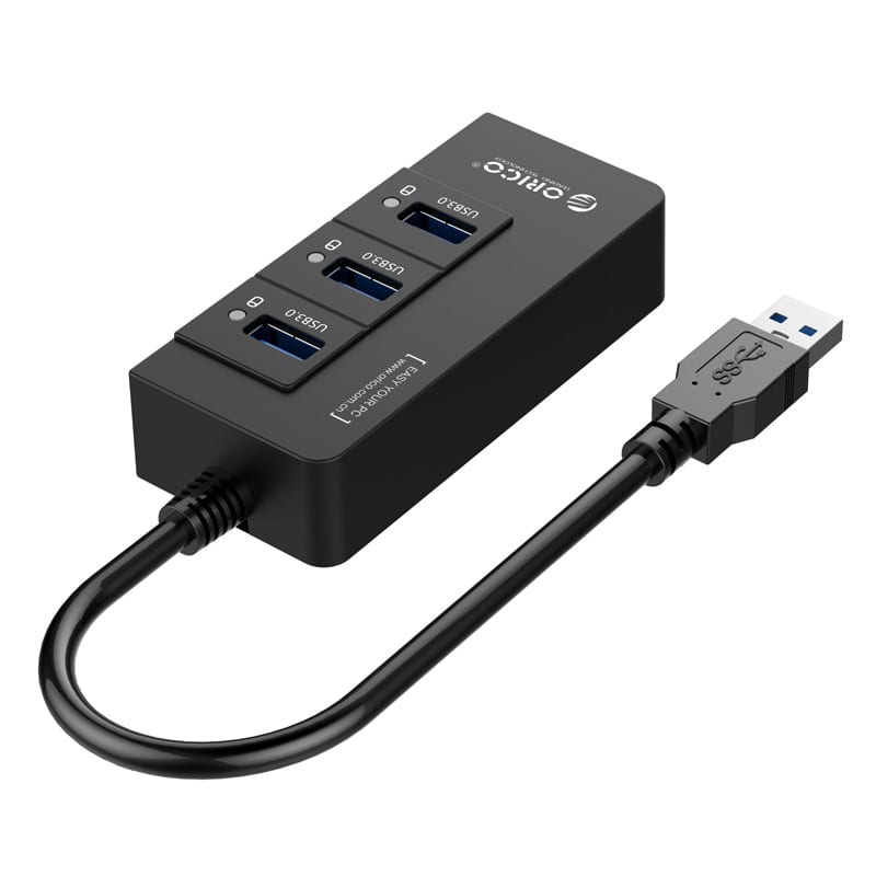 orico-3-port-usb3.0-hub-with-gigabit-ethernet-adapter---black-4-image