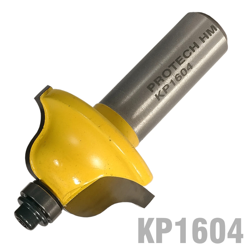 pro-tech-roman-ogee-bit-1-3/8'-x-16mm-(1/4'-radius)-1/2'-shank-kp1604-1