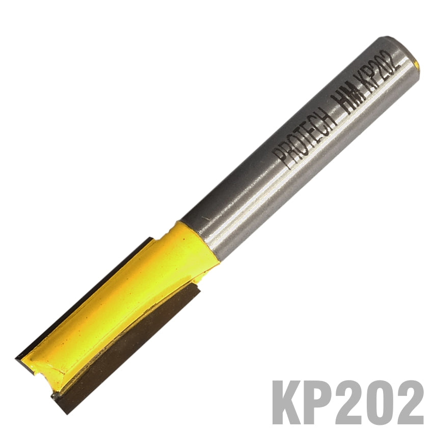 pro-tech-straight-bit-5/16'-(7.9mm)-x-1'(25.4mm)-two-flute-1/4'-shank-kp202-1