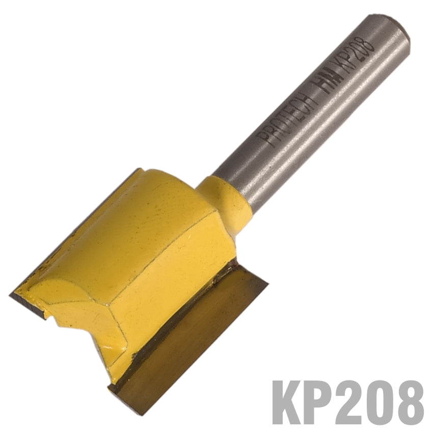 pro-tech-straight-bit-3/4'(19mm)-x-3/4'(19mm)-two-flute-1/4'-shank-kp208-1