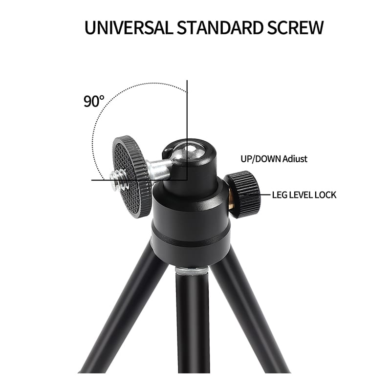 ausdom-lt1-lightweight-mini-tripod|adjustable-legs|360-degree-rotation|90-degree-tilt---black-4-image