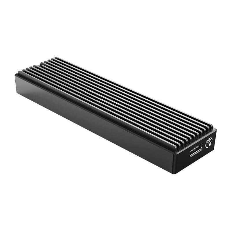 orico-m.2-5gbps|usb3.1-type-c|supports-up-to-2tb|15cm-cable---hard-drive-enclosure---black-4-image